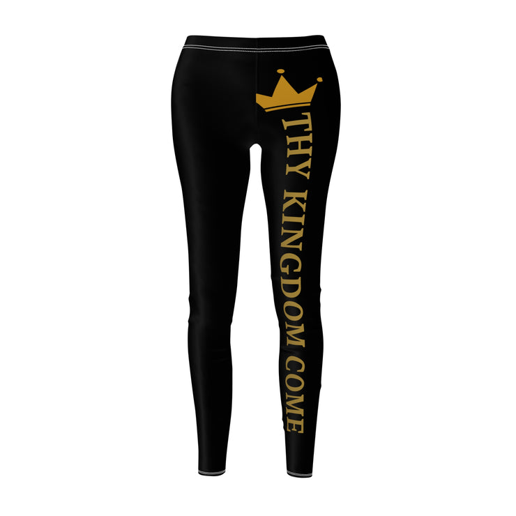 Casual Leggings with Inspirational Quote, Comfortable Workout Leggings, Stylish Activewear, Yoga Pants for Women, Motivational Gifts