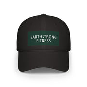 Earthstrong Fitness Low Profile Baseball Cap - Athletic Gear, Sports Hat, Workout Accessory, Fitness Gift, Casual Fashion