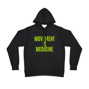 Athletic Hoodie with 'Movement is Medicine' Print, Fitness Apparel, Gym Motivation, Gift for Health Enthusiasts, Active Lifestyle [...]