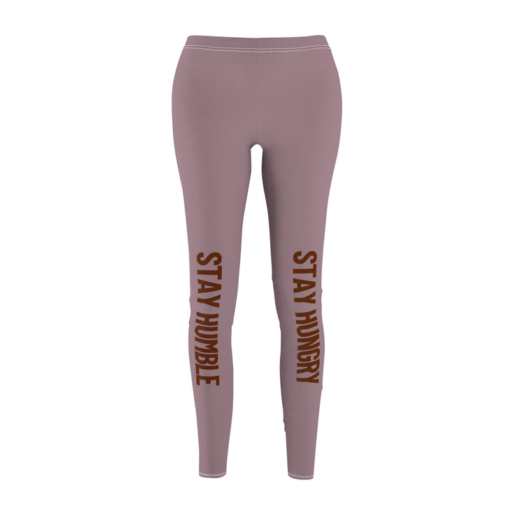 Casual Motivational Leggings for Women, Stay Hungry, Stay Humble Activewear, Yoga Pants, Workout Leggings, Fitness Wear, Comfortable [...]