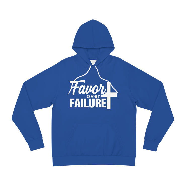 Inspirational Hoodie - Favor Over Failure, Motivational Sweatshirt, Gift for Graduates, Cozy Casual Wear, Uplifting Apparel