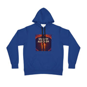 Spiritual Athletic Hoodie, Motivational Workout Sweatshirt, Fitness Gift, Cozy Casual Wear, Inspirational Hoodie
