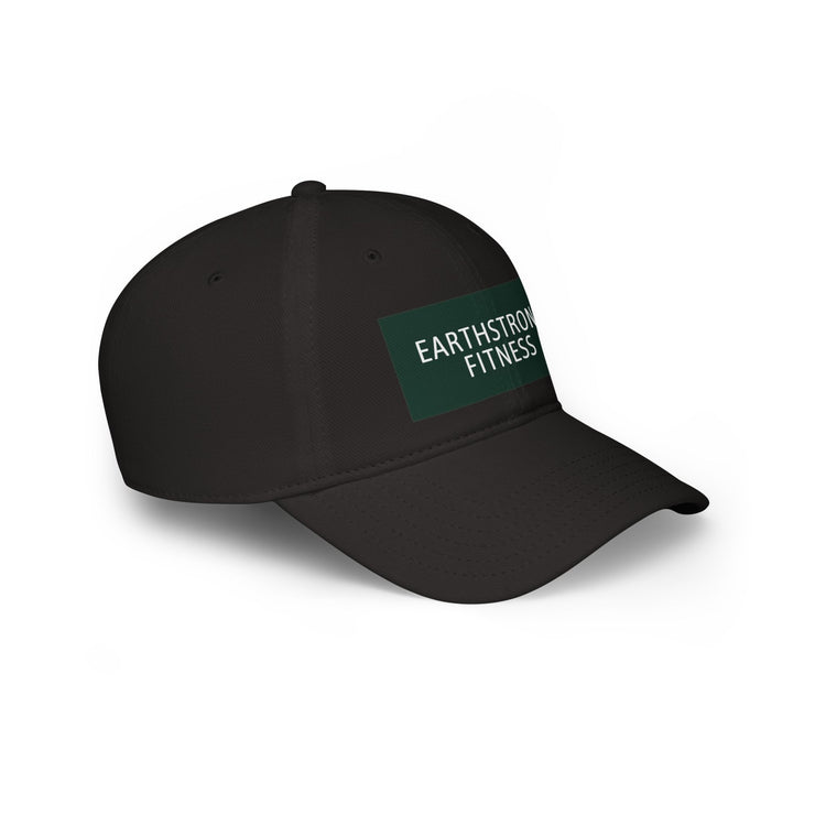 Earthstrong Fitness Low Profile Baseball Cap - Athletic Gear, Sports Hat, Workout Accessory, Fitness Gift, Casual Fashion