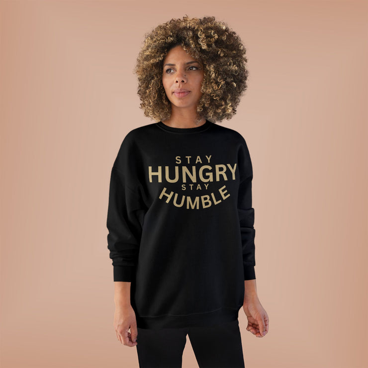 Copy of Fitness Long Sleeve Sweatshirt - Stay Hungry Stay Humble Unisex Crewneck