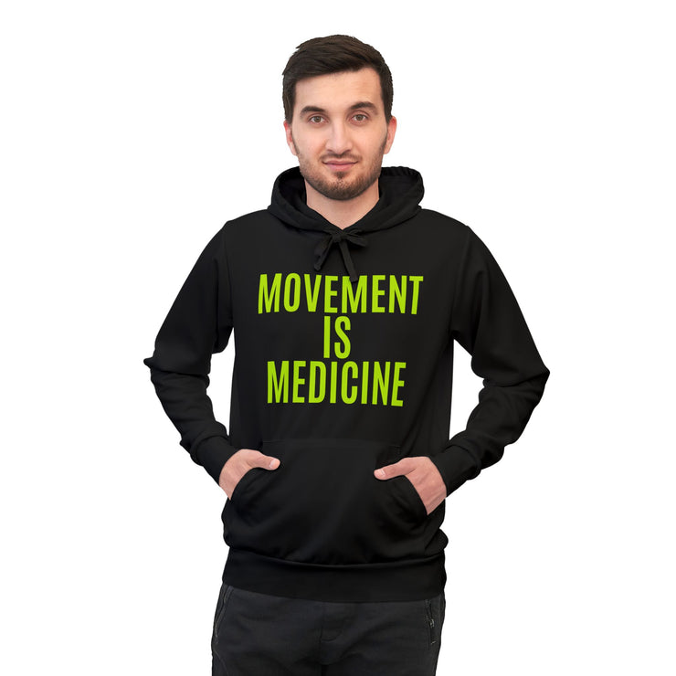 Athletic Hoodie with 'Movement is Medicine' Print, Fitness Apparel, Gym Motivation, Gift for Health Enthusiasts, Active Lifestyle [...]