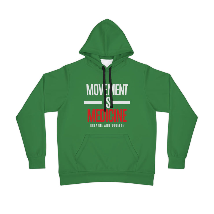 Movement is Medicine Hoodie | Athletic Sweatshirt for Fitness Lovers, Gym Wear, Motivation Apparel, Sports Clothing, Gift for Athletes