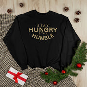 Copy of Fitness Long Sleeve Sweatshirt - Stay Hungry Stay Humble Unisex Crewneck