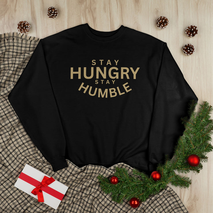 Copy of Fitness Long Sleeve Sweatshirt - Stay Hungry Stay Humble Unisex Crewneck