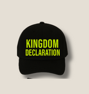 Stylish High Profile Baseball Cap with Kingdom Declaration