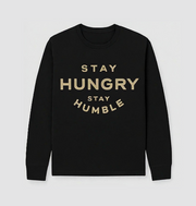 Copy of Fitness Long Sleeve Sweatshirt - Stay Hungry Stay Humble Unisex Crewneck