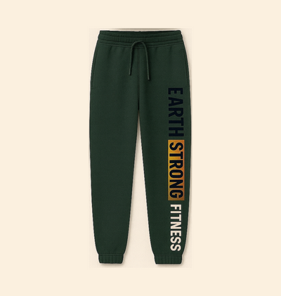 Earth Strong Fitness Joggers | Comfortable Athletic Pants for Workouts, Casual Wear, Gifts, Everyday Use, Gym Fashion