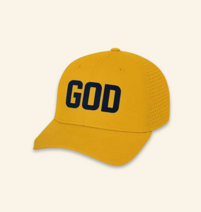 God Surf Cap - Casual Summer Hat, Beachwear Accessory, Spiritual Gift, Cool Statement Cap, Vacation Headwear