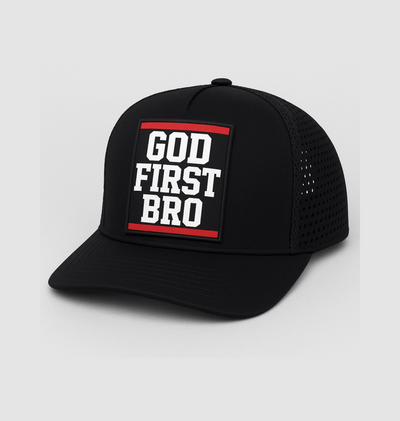 God First Bro Baseball Cap, Low Profile Cap for Men, Faith-Based Gift, Cool Casual Headwear, Summer Accessory, Daily Style