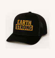 Earth Strong Low Profile Baseball Cap - Eco-Friendly Hat, Outdoor Gear, Sustainable Fashion, Gift for Nature Lovers