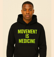 Athletic Hoodie with 'Movement is Medicine' Print, Fitness Apparel, Gym Motivation, Gift for Health Enthusiasts, Active Lifestyle [...]