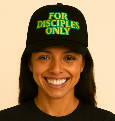 Low Profile Baseball Cap - For Disciples Only | Casual Style, Gift for Faith Lovers, Adjustable Fit, Everyday Wear, Trendy Headwear