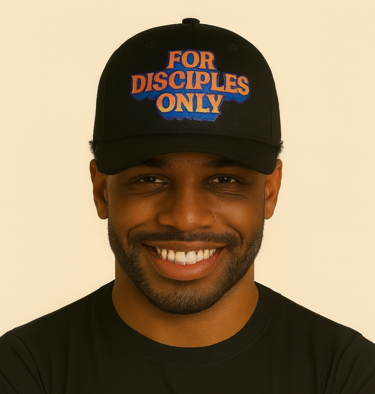 For Disciples Only Low Profile Baseball Cap, Faith Hat, Christian Gift, Casual Cap, Trendy Accessory, Outdoor Style