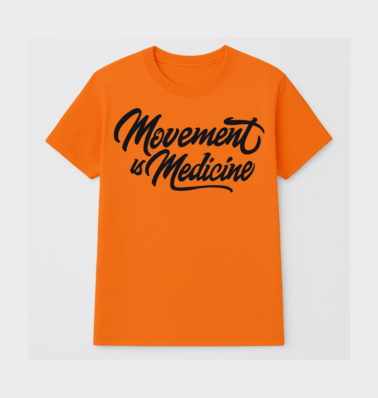 Movement is Medicine Tee - Motivational Unisex Shirt, Wellness Gift, Fitness Apparel, Workout Top, Casual Lifestyle Tee