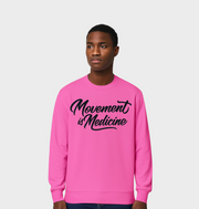 Movement is Medicine Sweatshirt, Motivational Crewneck, Gym Apparel, Gift for Fitness Enthusiasts, Activewear for Men