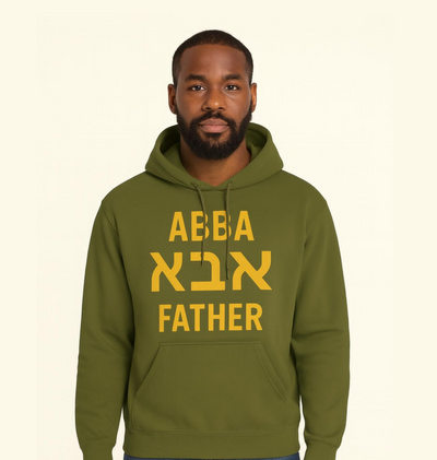 Abba Father Christian hoodie, Athletic Father Hoodie, Personalized Gift, Fitness Apparel, Dad Style, Father’s Day Sweatshirt