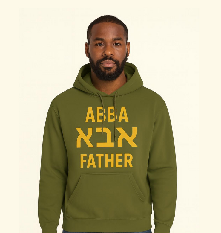 Abba Father Christian hoodie, Athletic Father Hoodie, Personalized Gift, Fitness Apparel, Dad Style, Father’s Day Sweatshirt