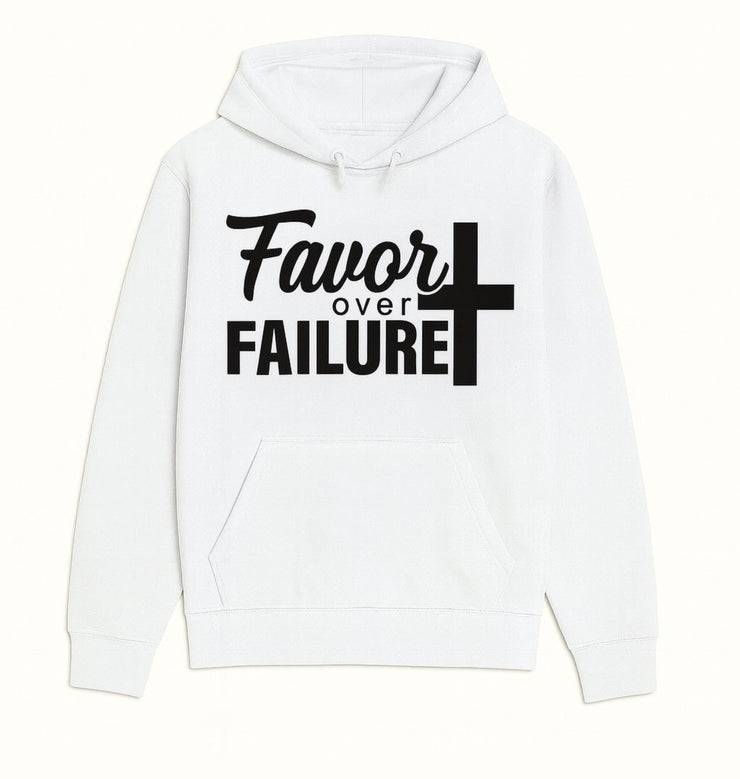 Inspirational Hoodie with 'Favor over Failure' Design | Cozy Everyday Wear, Motivational Gift, Trendy Casual Outfit, Spiritual [...]