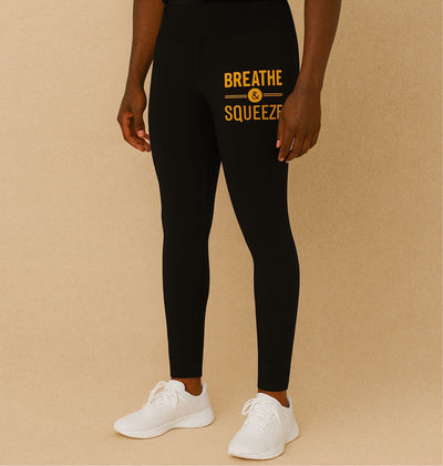 Breathe & Squeeze Athletic Joggers, Motivational Joggers, Fitness Pants, Workout Gear, Sportswear, Gym Apparel