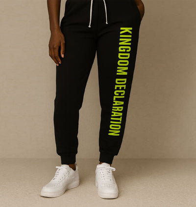Sporty Joggers - Kingdom Declaration Activewear, Casual Athletic Pants, Comfortable Lounge Wear, Workout Gear, Unique Gift for Fitness [...]