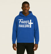 Inspirational Hoodie - Favor Over Failure, Motivational Sweatshirt, Gift for Graduates, Cozy Casual Wear, Uplifting Apparel