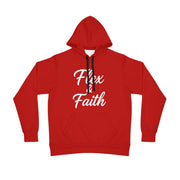Faith & Flex Athletic Hoodie - Motivational Workout Sweatshirt, Fitness Apparel, Gym Layer, Gifts for Athletes, Unisex Pullover