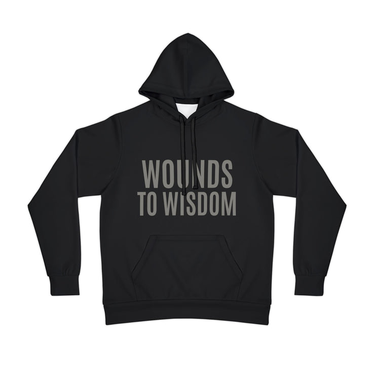 Athletic Hoodie with 'Wounds to Wisdom' Design, Motivational Sweatshirt for Gym Lovers, Inspiring Gift for Sports Enthusiasts, Ideal [...]