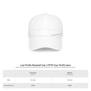 Stylish High Profile Baseball Cap with Kingdom Declaration