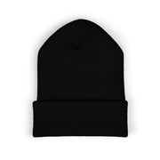 Earth Strong Embroidered Classic Cuffed Beanie, Winter Hat, Gift for Her, Warm Beanie, Cozy Accessory, Fashion Statement