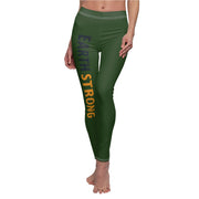Earth Strong Women's Casual Leggings | Eco-Friendly Activewear | Comfortable Yoga Pants | Gift for Fitness Lovers | Everyday Wear