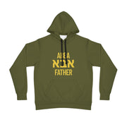 Abba Father Christian hoodie, Athletic Father Hoodie, Personalized Gift, Fitness Apparel, Dad Style, Father’s Day Sweatshirt