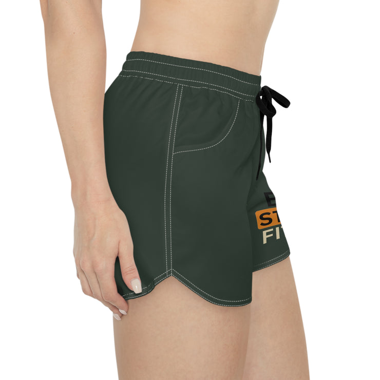 Earth Strong Fitness Women's Casual Shorts - Perfect for Workouts, Summer Vibes, Active Lifestyle, Travel, and Everyday Wear