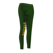 Earth Strong Women's Casual Leggings | Eco-Friendly Activewear | Comfortable Yoga Pants | Gift for Fitness Lovers | Everyday Wear