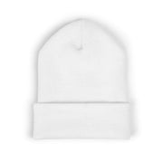 Earth Strong Embroidered Classic Cuffed Beanie, Winter Hat, Gift for Her, Warm Beanie, Cozy Accessory, Fashion Statement