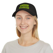 Stylish High Profile Baseball Cap with Kingdom Declaration