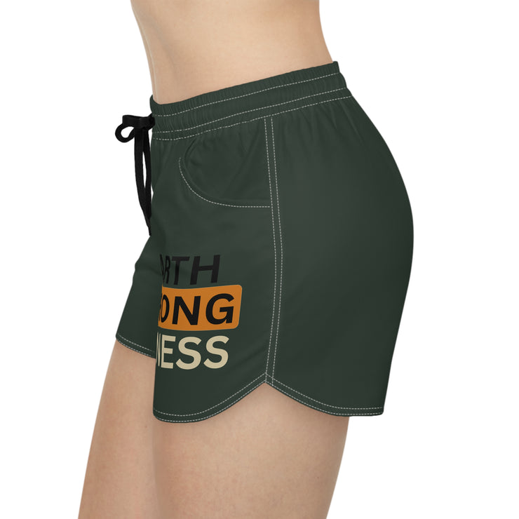 Earth Strong Fitness Women's Casual Shorts - Perfect for Workouts, Summer Vibes, Active Lifestyle, Travel, and Everyday Wear