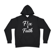 Flex & Faith Athletic Hoodie - Motivational Workout Gear, Fitness Apparel, Gym Hoodie, Inspirational Gift, Activewear