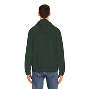 Earth Strong Fitness Hoodie - Men's Full-Zip, Activewear, Sports Jacket, Gym Gear, Eco-Friendly Apparel