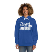 Inspirational Hoodie - Favor Over Failure, Motivational Sweatshirt, Gift for Graduates, Cozy Casual Wear, Uplifting Apparel