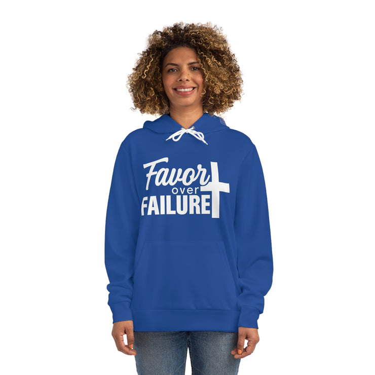 Inspirational Hoodie - Favor Over Failure, Motivational Sweatshirt, Gift for Graduates, Cozy Casual Wear, Uplifting Apparel