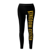 Kingdom Citizen Women's Casual Leggings, Trendy Activewear, Fitness Leggings, Gift for Her, Comfortable Lounge Wear