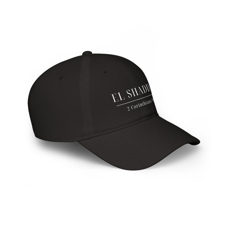 Faith-Inspired Low Profile Baseball Cap | Casual Christian Apparel, Gift for Believers, Daily Wear, Bible Verse Hat, Religious Accessory