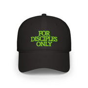 Low Profile Baseball Cap - For Disciples Only | Casual Style, Gift for Faith Lovers, Adjustable Fit, Everyday Wear, Trendy Headwear