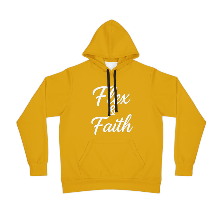 Flex & Faith Athletic Hoodie for Active Lifestyles, Gym Wear, Motivational Gift, Casual Outfit, Workout Fashion